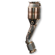 Fabspeed HJS Race Catalysts for Lamborghini Temerario, product view 3