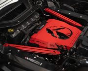 Fabspeed Red Engine Cover for Corvette C8 Z06, product view 9