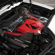 Fabspeed Red Engine Cover for Corvette C8 Z06, product view 11