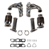 Fabspeed Porsche 991 Carrera RENNKRAFT® Modular Headers with HJS Catalytic Converters (2012-2016) (Image: 1)