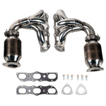 Fabspeed Porsche 991 Carrera RENNKRAFT® Modular Headers with HJS Catalytic Converters (2012-2016) (Image: 2)