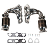 Fabspeed Porsche 991 Carrera RENNKRAFT® Modular Headers with HJS Catalytic Converters (2012-2016) (Image: 2)