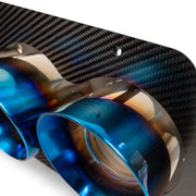 Fabspeed Titanium Quad Tips for Corvette C8 ZR1X, product view 4