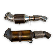 Fabspeed HJS Sport Cat Downpipe for BMW B58N, product view 6