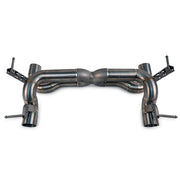 Fabspeed Titanium X-Pipe for Ferrari 488, Pista and F8, product view 2