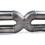 Fabspeed Titanium X-Pipe for Ferrari 488, Pista and F8, product view 4