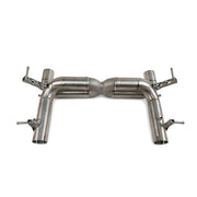 Fabspeed Titanium Supersport X-Pipe for Ferrari F8, product view 2