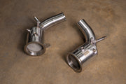 400 Cell Catted Down Pipes For Porsche 992 Turbo / Turbo S
