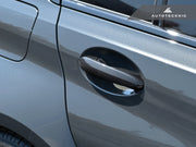 AutoTecknic Dry Carbon Door Handle Trim Set - G14 8-Series Convertible | G15 8-Series Coupe