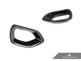 AutoTecknic Dry Carbon Grille Snorkel Set - Dodge Charger SRT Scat Pack 2015-2021