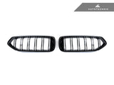 AutoTecknic Dual-Slats Gloss Black Front Grille Set - G29 Z4