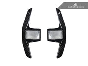 AutoTecknic Pre-Preg Dry Carbon Competition Shift Paddles - Nissan R35 GTR 2017-Up