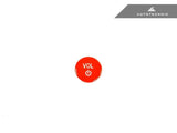 AutoTecknic Bright Red Audio Volume Button - G05 X5 | G06 X6 | G07 X7