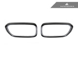 AutoTecknic Dry Carbon Fiber Front Grille Covers - G30 5-Series