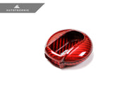 AutoTecknic Red Carbon Remote Key Case - MINI Cooper F54/ F55/ F56/ F57 | Countryman F60
