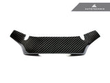 AutoTecknic Replacement Carbon Steering Wheel Top Cover - F95 X5M | F96 X6M