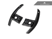AutoTecknic Dry Carbon Battle Version Shift Paddles - G42 2-Series Coupe