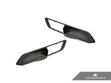 AutoTecknic Dry Carbon Interior Door Handle Trim Set - G80 M3