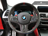 AutoTecknic Replacement Carbon Steering Wheel - G05 X5 | G06 X6 | G07 X7