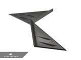 AutoTecknic Version II Side Mirror Wind Deflector Set - A90 Supra 2020-Up