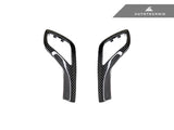 AutoTecknic Carbon Fiber Gear Selector Side Trims - G01 X3 LCI | G02 X4 LCI