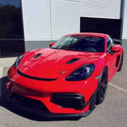 SilverRocket Dry Carbon Clubsport Dive Plane and Lower Side Spoiler Pack for Porsche 718 GT4 RS