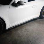 Rennline Carbon Fiber Kick Panels for Porsche 911 (991.1 Narrow Body/991.2)