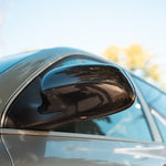 Rennline Carbon Fiber Mirrors for Cayenne: Premium carbon fiber mirror shells for a sleek, factory-fit upgrade. Shop now at PMB Performance.