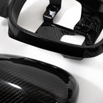 Rennline Carbon Fiber Mirrors for Cayenne: Premium carbon fiber mirror shells for a sleek, factory-fit upgrade. Shop now at PMB Performance.
