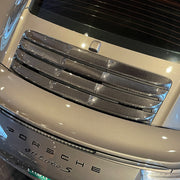 Rennline Carbon Fiber Decklid Louvers - 991.1 Turbo/Turbo S: Premium carbon fiber, OEM fit, easy install, modern upgrade. Shop now at PMB.