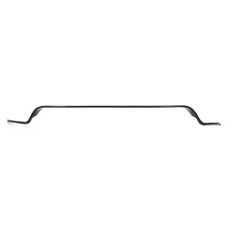 Rennline Carbon Fiber "Mustache" Front Lip for Macan: Hand-laid carbon fiber, high-gloss UV finish, OEM+ fit, & easy installation. Shop now at PMB Performance.