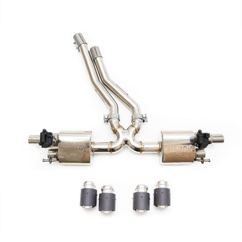 Fabspeed Porsche E3 Cayenne S 2.9L Turbo Valvetronic Exhaust System (Image: 1)