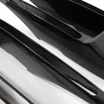 Rennline Carbon Fiber Grille Slats for Macan: Hand-laid carbon fiber with UV gloss clearcoat, OEM+ fit. shop now at PMB Performance.