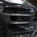 Rennline Carbon Fiber Grille Slats for Macan: Hand-laid carbon fiber with UV gloss clearcoat, OEM+ fit. shop now at PMB Performance.