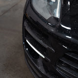 Rennline Carbon Fiber Grille Slats for Macan: Hand-laid carbon fiber with UV gloss clearcoat, OEM+ fit. shop now at PMB Performance.