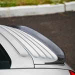 Rennline Mini Decklid Spoiler: Hand-laid carbon fiber with UV protectant for a factory fit. OEM+ look, using 3M VHB adhesive. Shop now at PMB Performance.