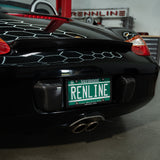 Rennline Carbon Fiber Bumperettes - Fits 986 Boxster