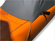 Porsche 914 Umbrella Cover Reimagined: UV-stable Softouch polyester, fleece-lined, leak-proof, heat-resistant. Fits 914/4 & 914/6. Protect your 914 in style!