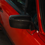 Rennline Carbon Fiber Mirrors: Lightweight, durable upgrade with seamless OEM fit. Save 1.94lbs and install in minutes using factory hardware. Shop now at PMB.