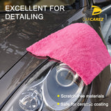 WASH&WHIPS Edgeless Microfiber Coral Fleece with Ultrasonic Edge 3 Pack