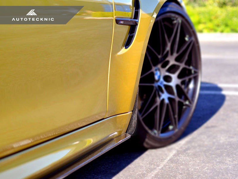 AutoTecknic Carbon Fiber Front Splash Guards - F80 M3 | F82/ F83 M4 ...
