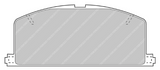 Ferodo Front Brake Pad Set FCP0308 for Porsche 944 Turbo/968 (1986–1995)