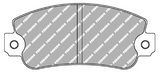Ferodo Front Racing Brake Pad Set FCP0360 for Renault A310 (1971–1983)/Renault Alpine A110/1300/1600/R16 (1973–1976)/Renault R5 Alpine/Alpine Turbo (1976–1984)