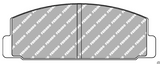 Ferodo Rear Brake Pad Set FCP0372 for Porsche 944/968 (1985–1995)