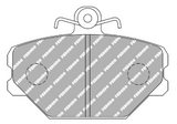 Ferodo Front Brake Pad Set FCP0524 for Porsche/Audi/BMW Motorsport Applications