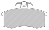 Ferodo Front Brake Pad Set FCP0527 for Porsche/Audi/BMW Motorsport Applications