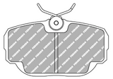 Ferodo Front Brake Pad Set FCP0660 for Porsche/Audi/BMW Motorsport Applications