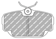 Ferodo Front Brake Pad Set FCP0660 for Porsche/Audi/BMW Motorsport Applications