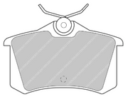 Ferodo Rear Brake Pad Set FCP0726 for Porsche/Audi/BMW Motorsport Applications