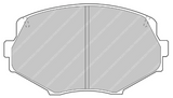 Ferodo Brake Pad Set FCP1011 for Porsche/Audi/BMW Motorsport Applications